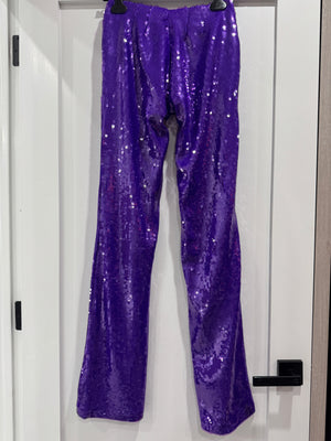 Laquan Smith Low-rise Sequin Pant