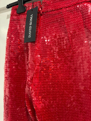 David Koma Sequin Pant