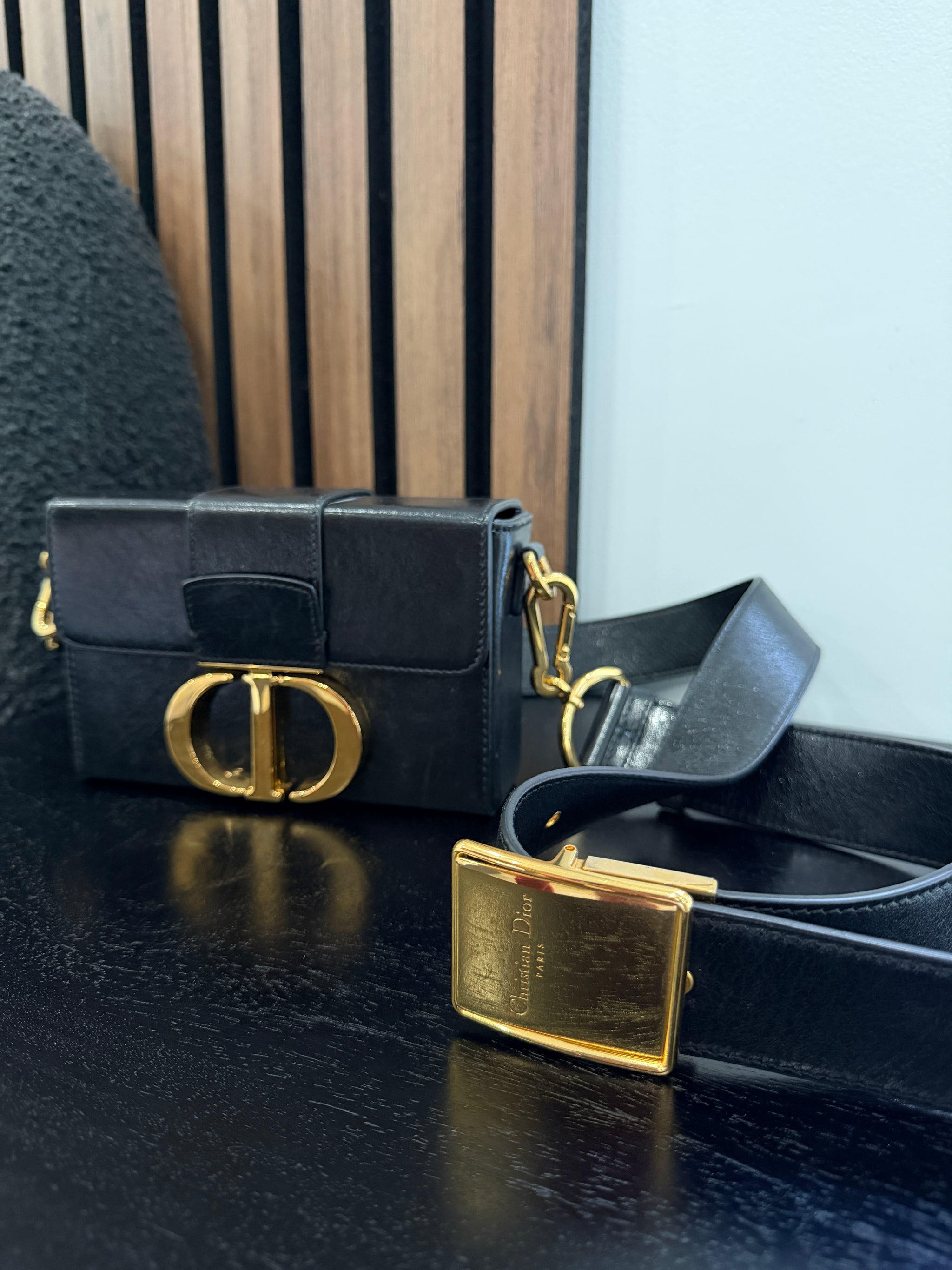 Dior Box Bag Gold Hardware