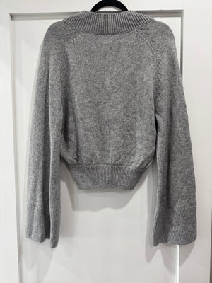 HELSA Knit V-Neck Top
