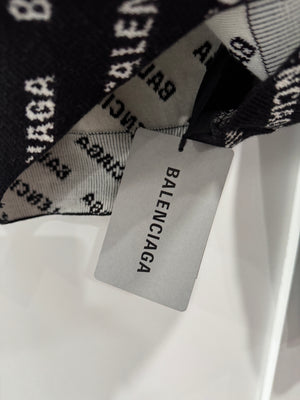 Balenciaga Logo Knit Top
