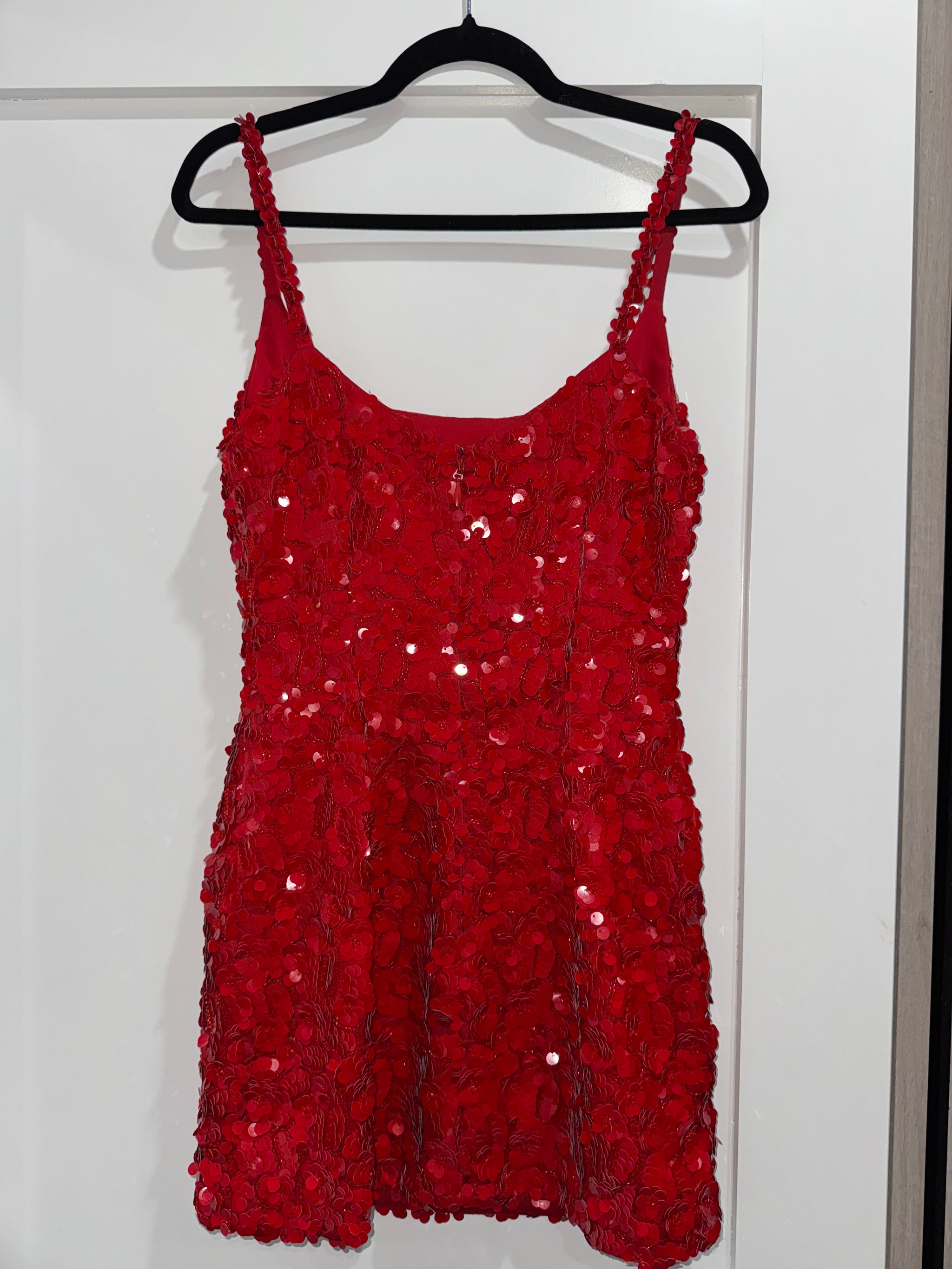 nadine merabi red sequin dress Nadine Merabi Lydia Red Dress 8