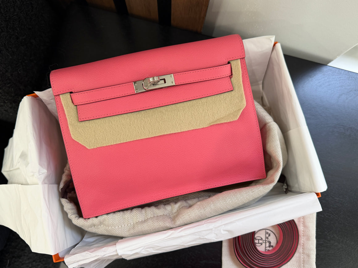 Hermes Kelly Danse Rose Azalea