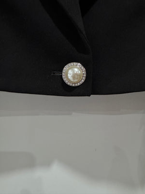 Ronny Kobo Crop Blazer