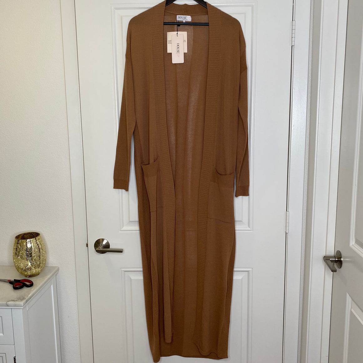 Camel House Of CB Knit Duster