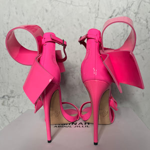 Aminah Abdul Jallil Bright Pink Barbie Heel